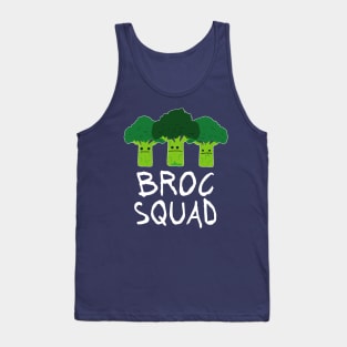 Funny Broccoli TShirt - Broc Squad Tank Top